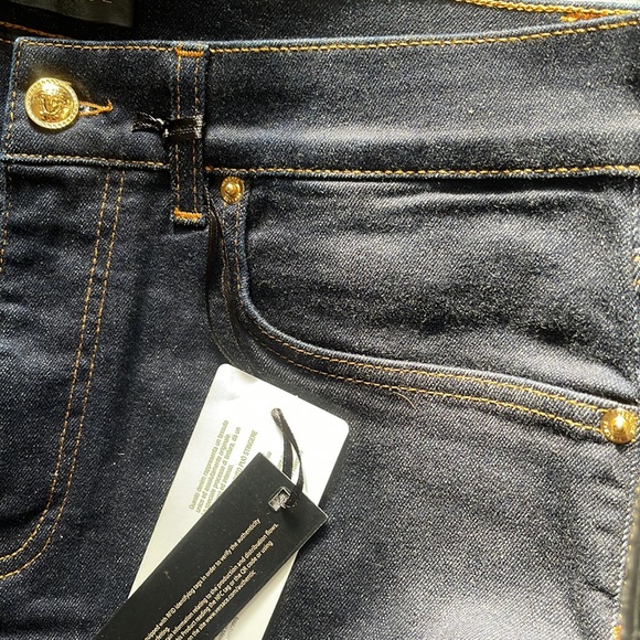 Versace Logo Patch Jeans(FINAL SALE) - Picture 5 of 11